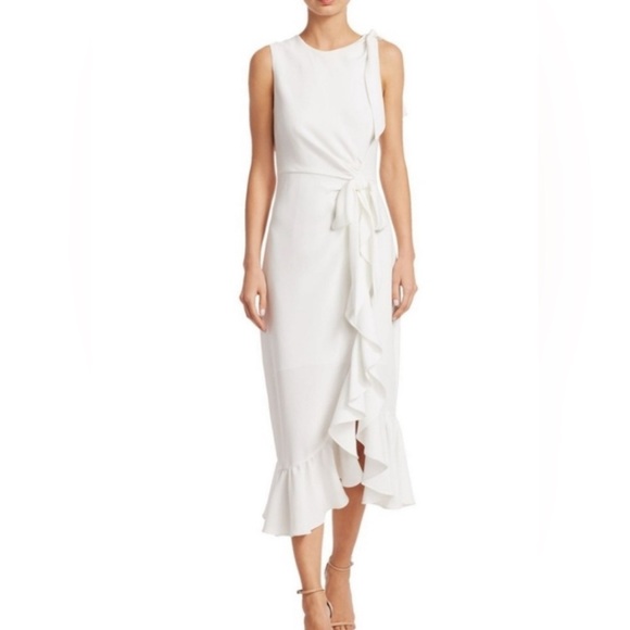 cinq a sept Dresses & Skirts - Cinq A Sept Ivory Crepe Nanon Dress